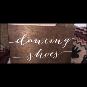 Custom made wood signs for wedding/dance